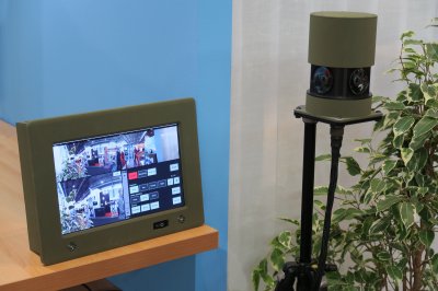 Panoramatick kamera OmniCam sice ji nen horkou novinkou, ale vidt ji v provozu je stle docela psobiv.