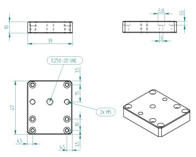 DataCam CMOS camera holder