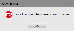 Insertion of a new instrument into the incorrect panel