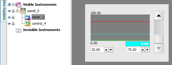 Application with panel